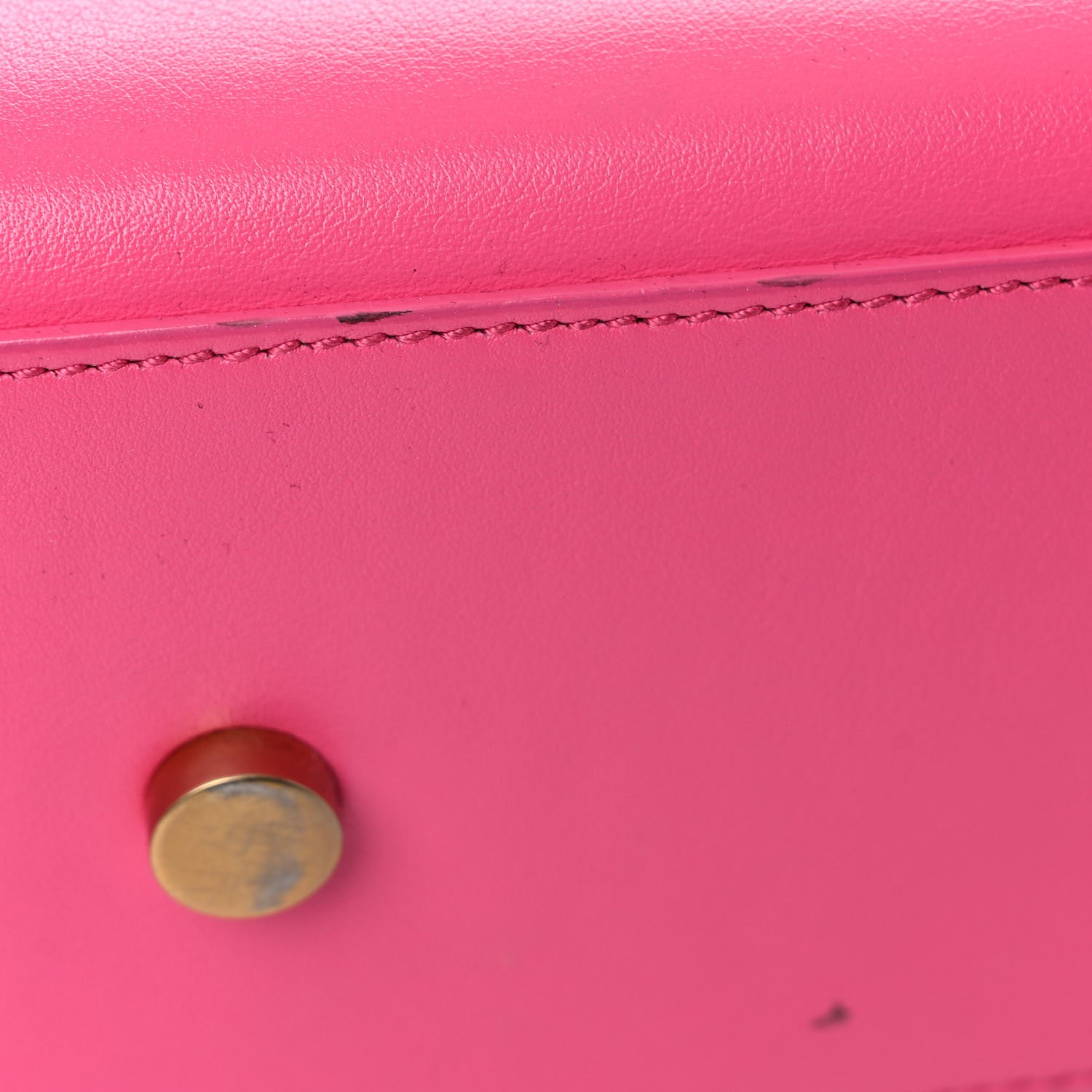 Saint Laurent Calfskin Nano Sac De Jour Lipstick Fuchsia 9 of 24