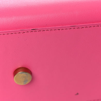 Saint Laurent Calfskin Nano Sac De Jour Lipstick Fuchsia 9 of 24
