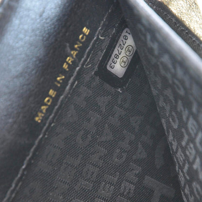 Chanel Lambskin Precious Symbols Compact Wallet Gold 7 of 7