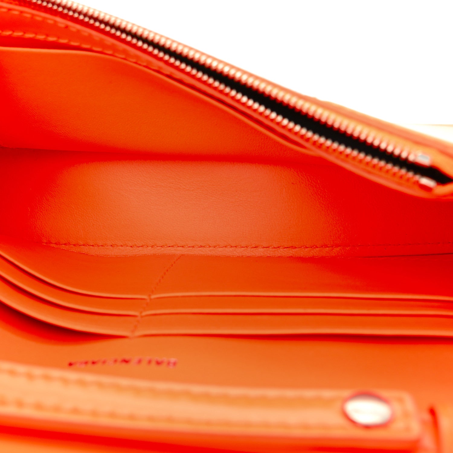 Balenciaga Shiny Box Calfskin Hourglass Chain Bag Fluo Orange 5 of 11