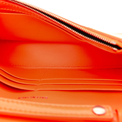 Balenciaga Shiny Box Calfskin Hourglass Chain Bag Fluo Orange 5 of 11
