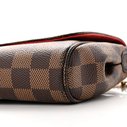 Louis Vuitton Damier Ebene Favorite MM 9 of 15