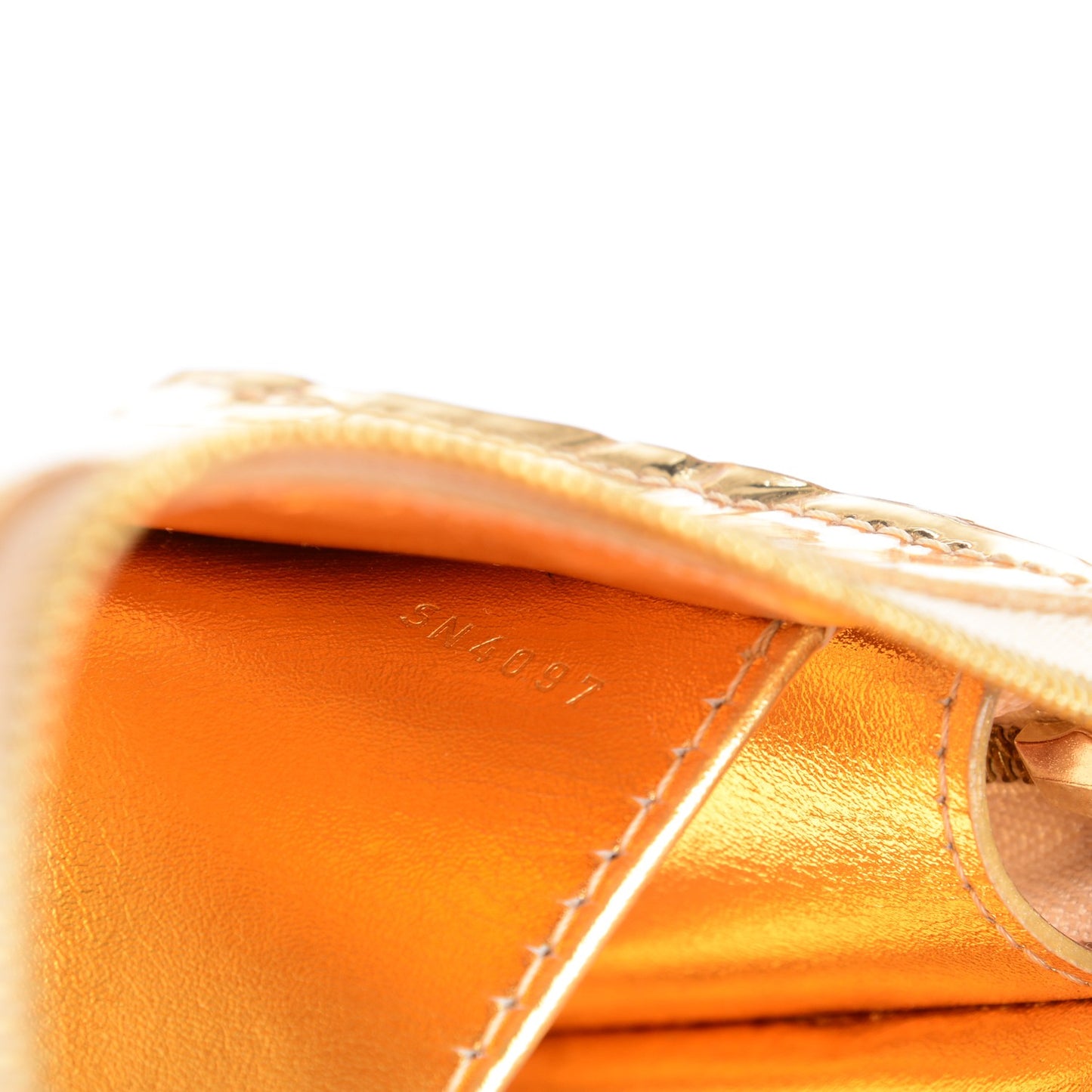 Monogram Miroir Trousse Cosmetic Bag Gold