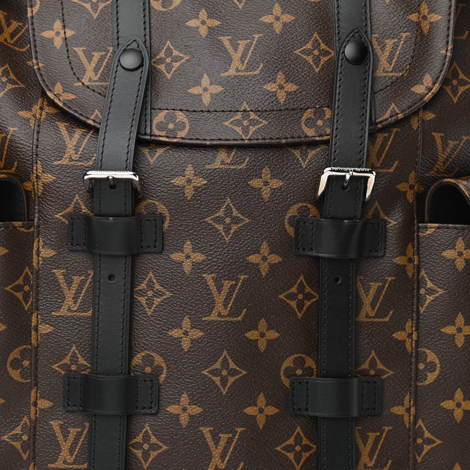 Louis Vuitton Monogram Macassar Christopher PM Backpack 8 of 10