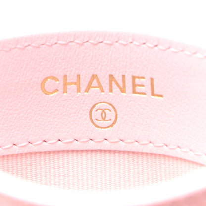 Chanel Caviar Quilted Card Holder Light Pink 6 of 8