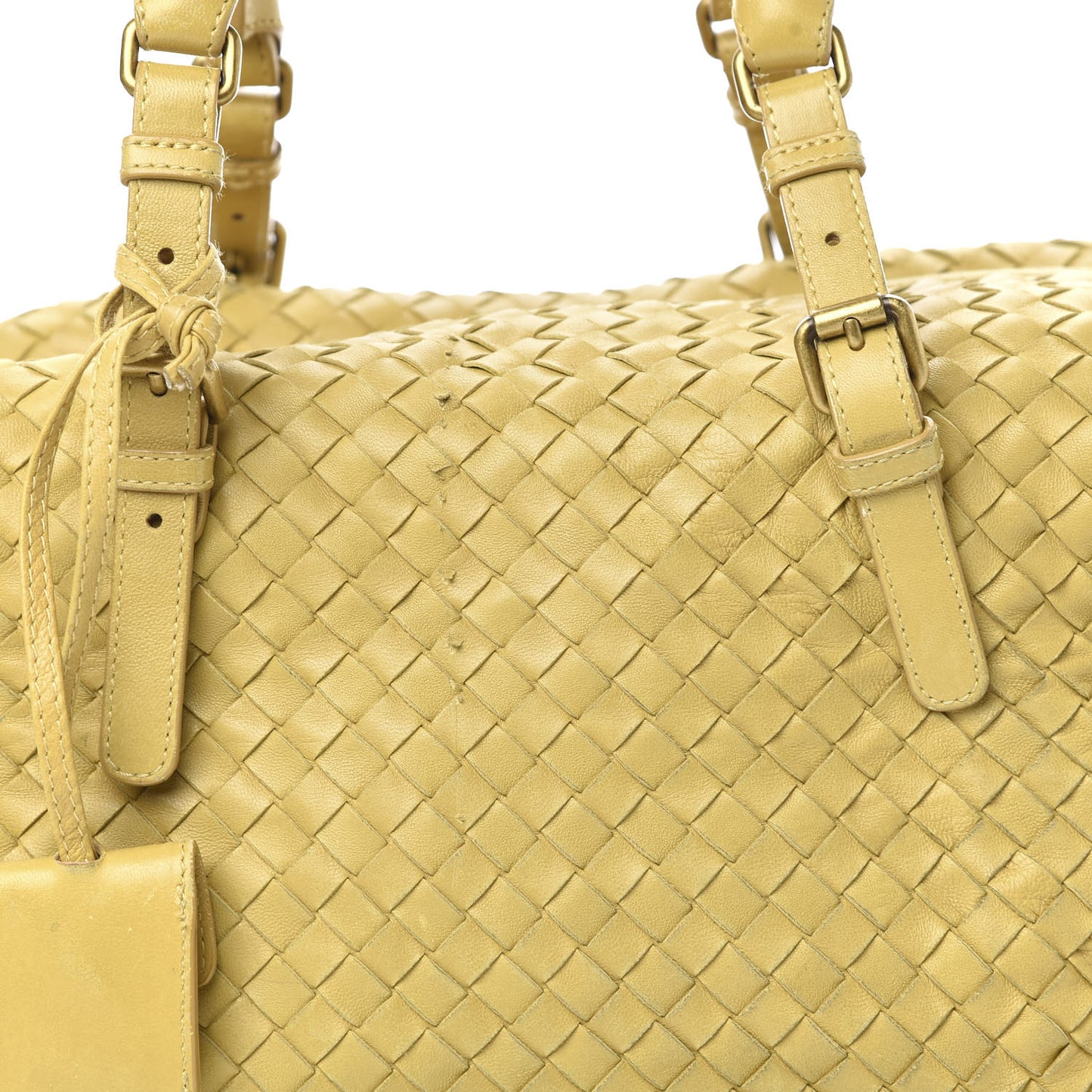 Nappa Intrecciato Montaigne Moutarde