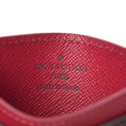 Louis Vuitton Monogram Card Holder Fuchsia 6 of 6