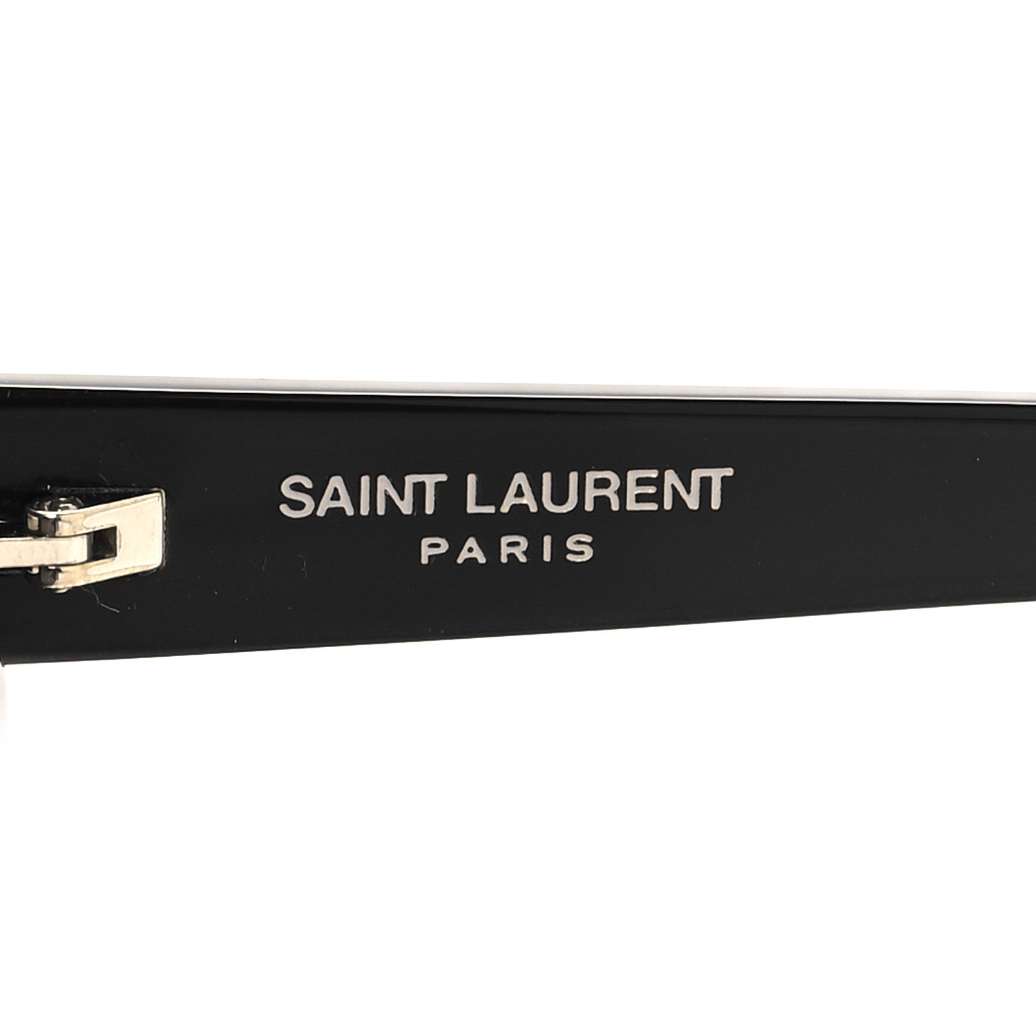 Saint Laurent Acetate Mica Cat Eye Sunglasses SL 276 Black 5 of 8