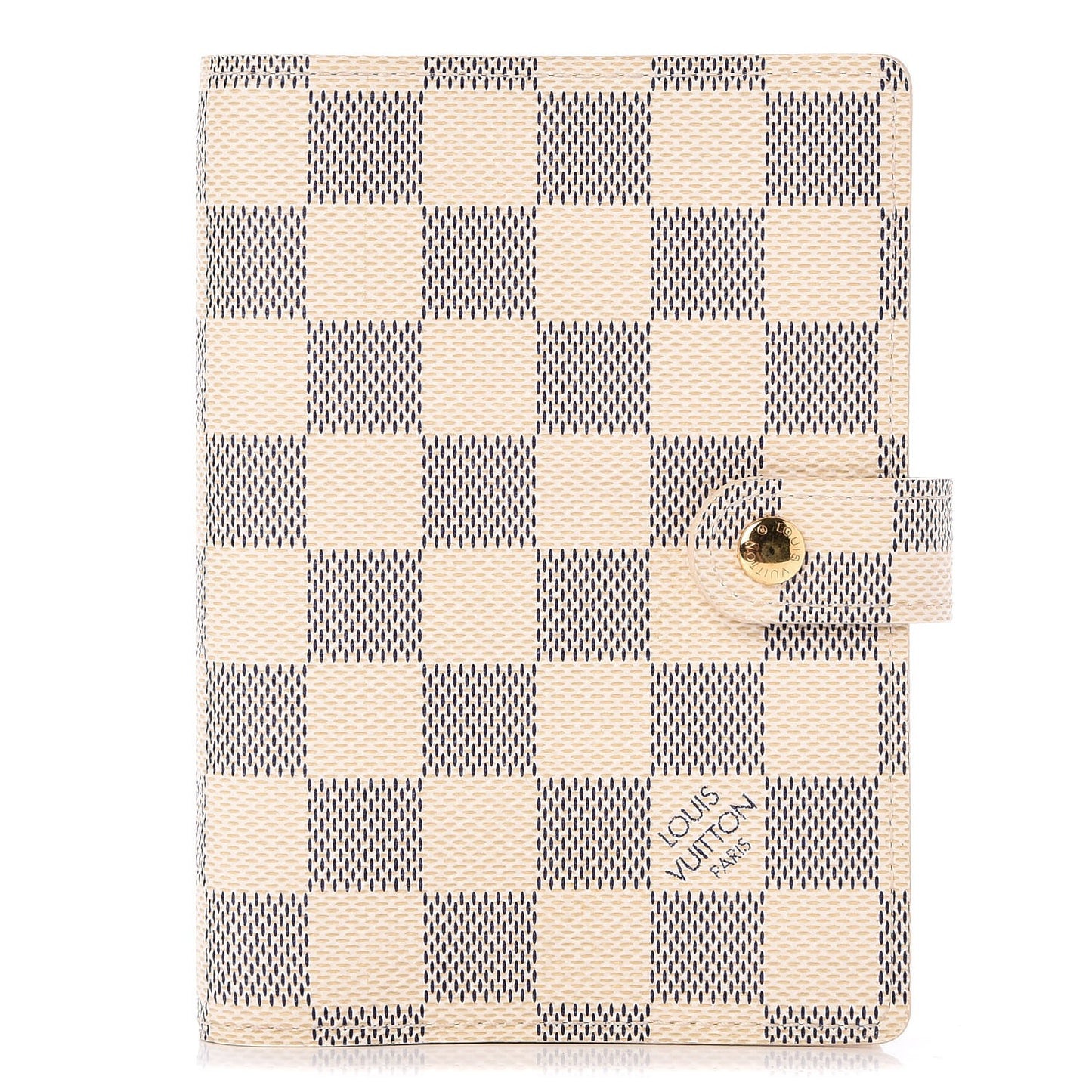 Damier Azur Small Ring Agenda Cover