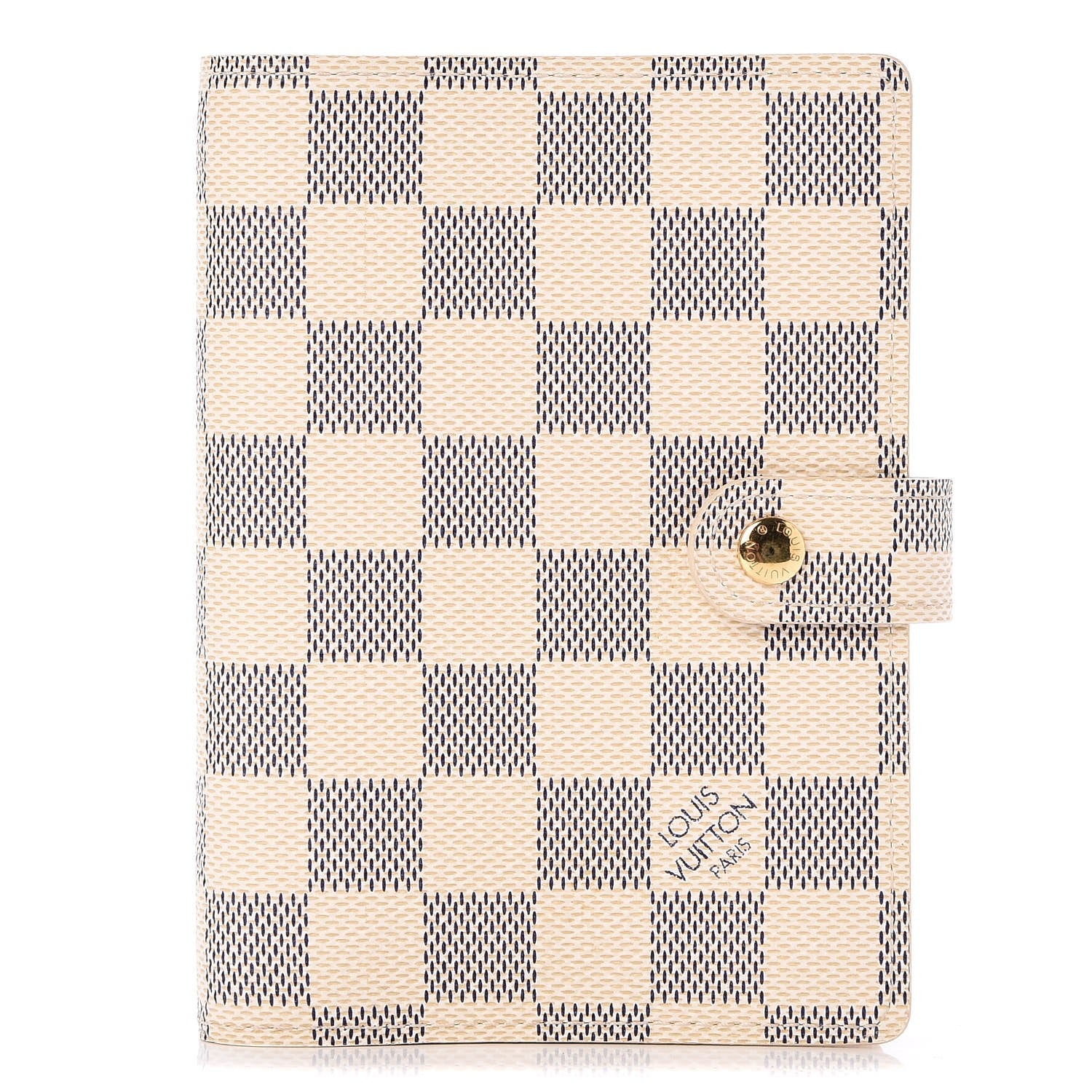 Louis Vuitton Damier Azur Small Ring Agenda Cover 1 of 9