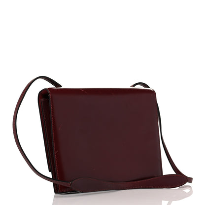 Hermes Box Sack Ex-Libris Shoulder Bag Rouge H 2 of 14