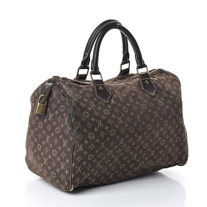 Louis Vuitton Mini Lin Speedy 30 Ebene 3 of 11