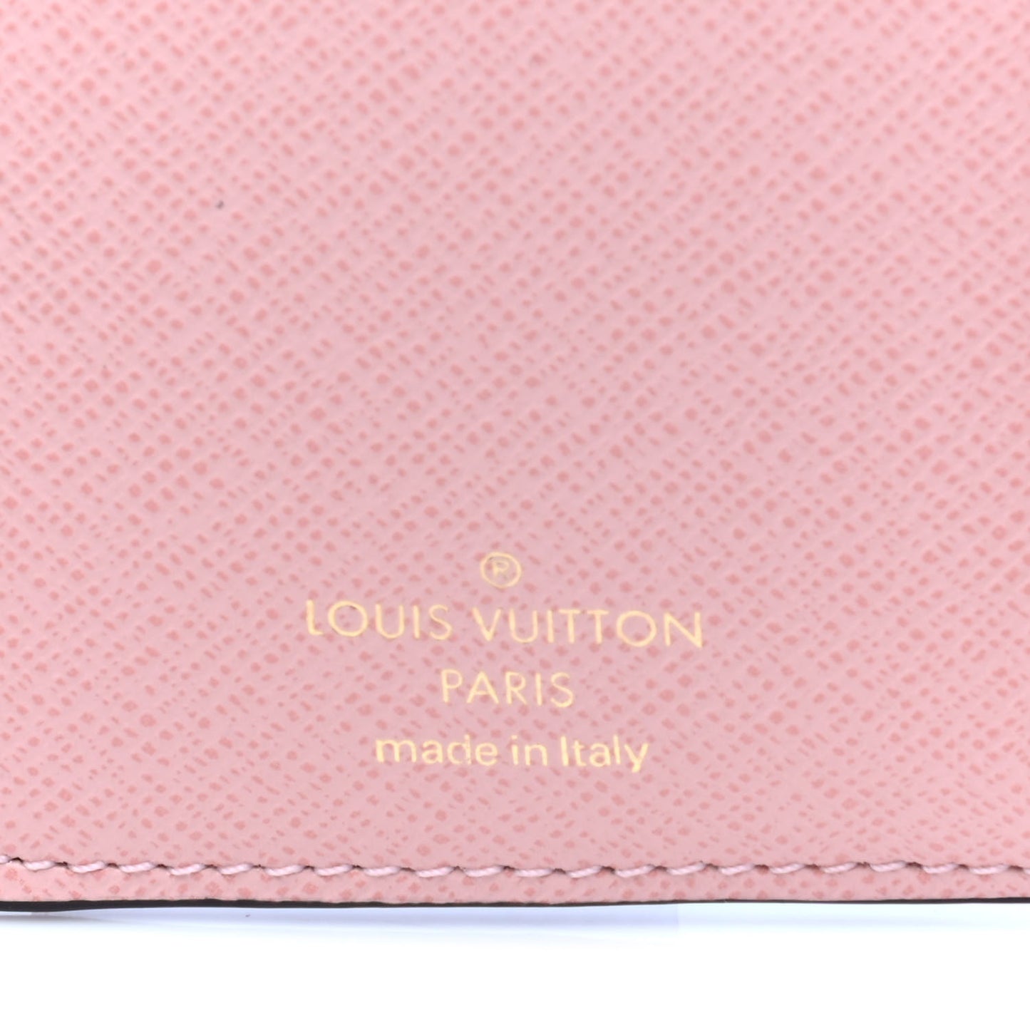 Damier Ebene Victorine Wallet Rose Ballerine
