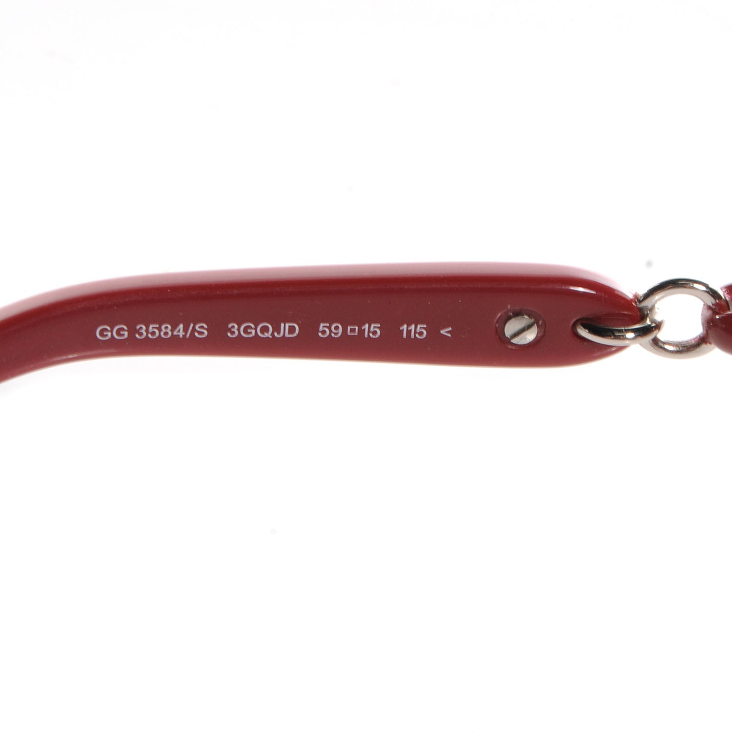 Gucci Sunglasses GG 3584/S Red 4 of 6