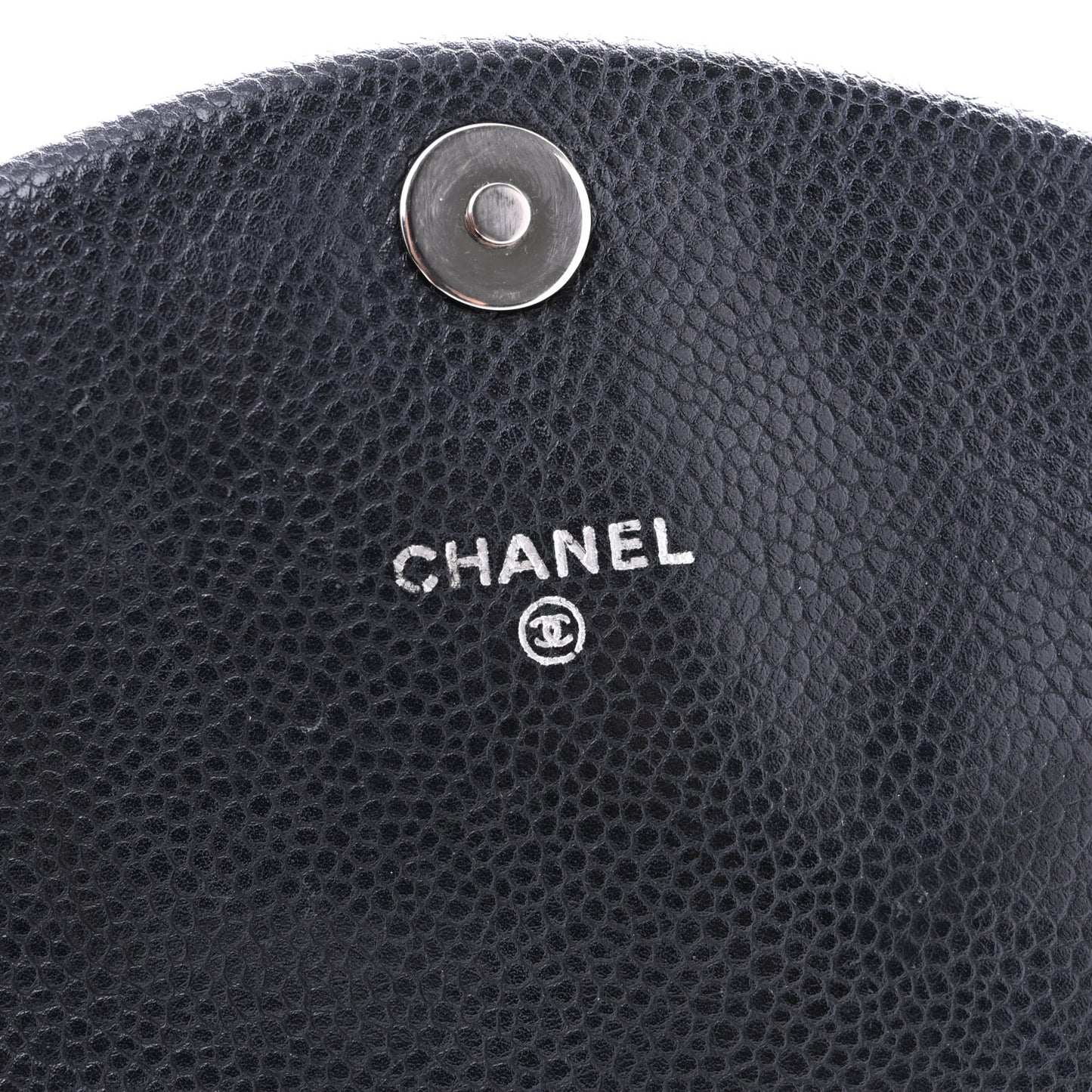 Caviar Half Moon Wallet On Chain WOC Black