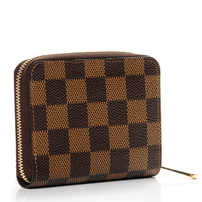 Louis Vuitton Damier Ebene Zippy Coin Purse 3 of 6