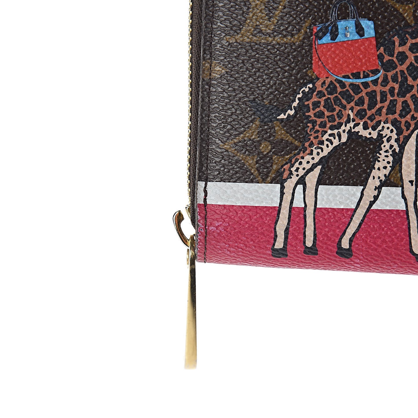 Monogram 2017 Christmas Animation Zippy Wallet