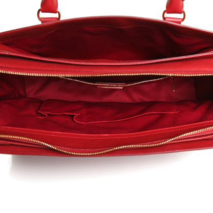 Salvatore Ferragamo Saffiano Beky Tote Rosso 5 of 10