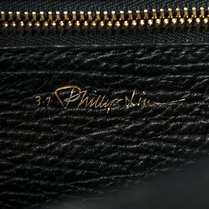 3.1 Phillip Lim Textured Calfskin Mini Pashli Satchel Black 6 of 9