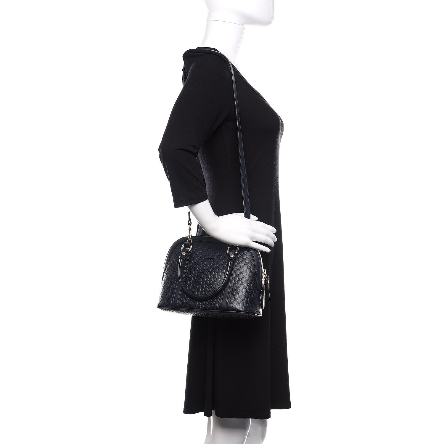 Gucci Soft Microguccissima Mini Dome Bag Blue 2 of 11