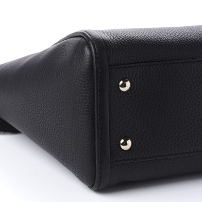 Gucci Pebbled Calfskin Small Soho Top Handle Bag Black 7 of 11