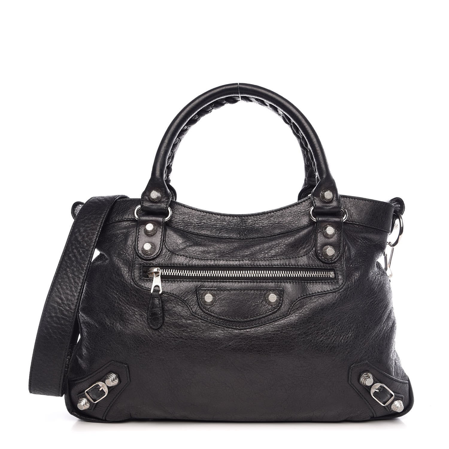 Balenciaga Agneau Giant 12 Silver Hardware Town Black 1 of 13
