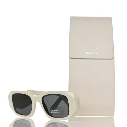 Prada Acetate Symbole Sunglasses SPR 17W White 8 of 8