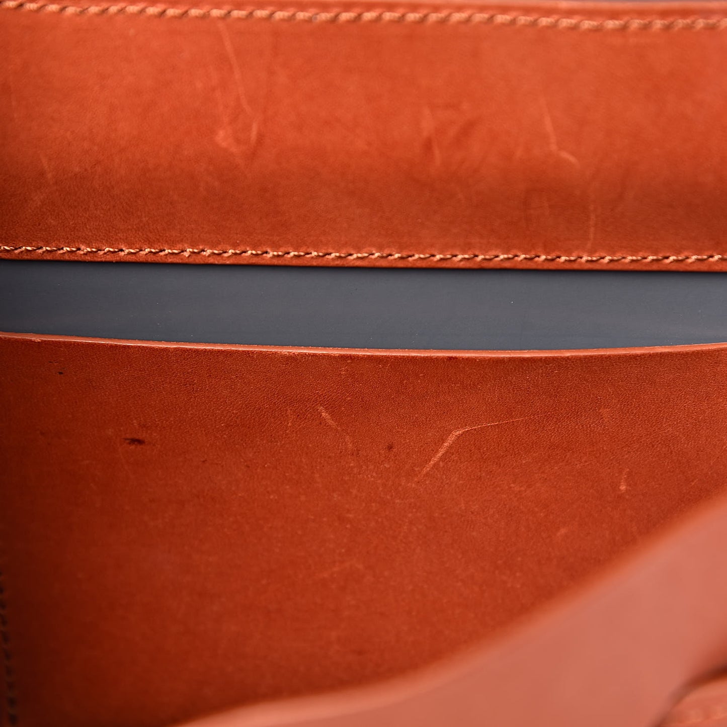 Calfskin Mini Lady Bag Ginger