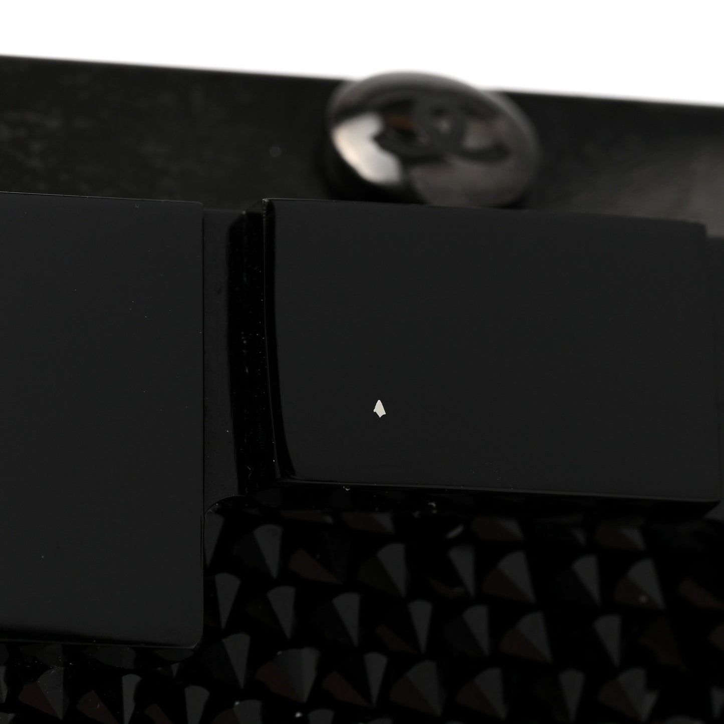 Plexiglass Crystal Lego Boy Cuff Black