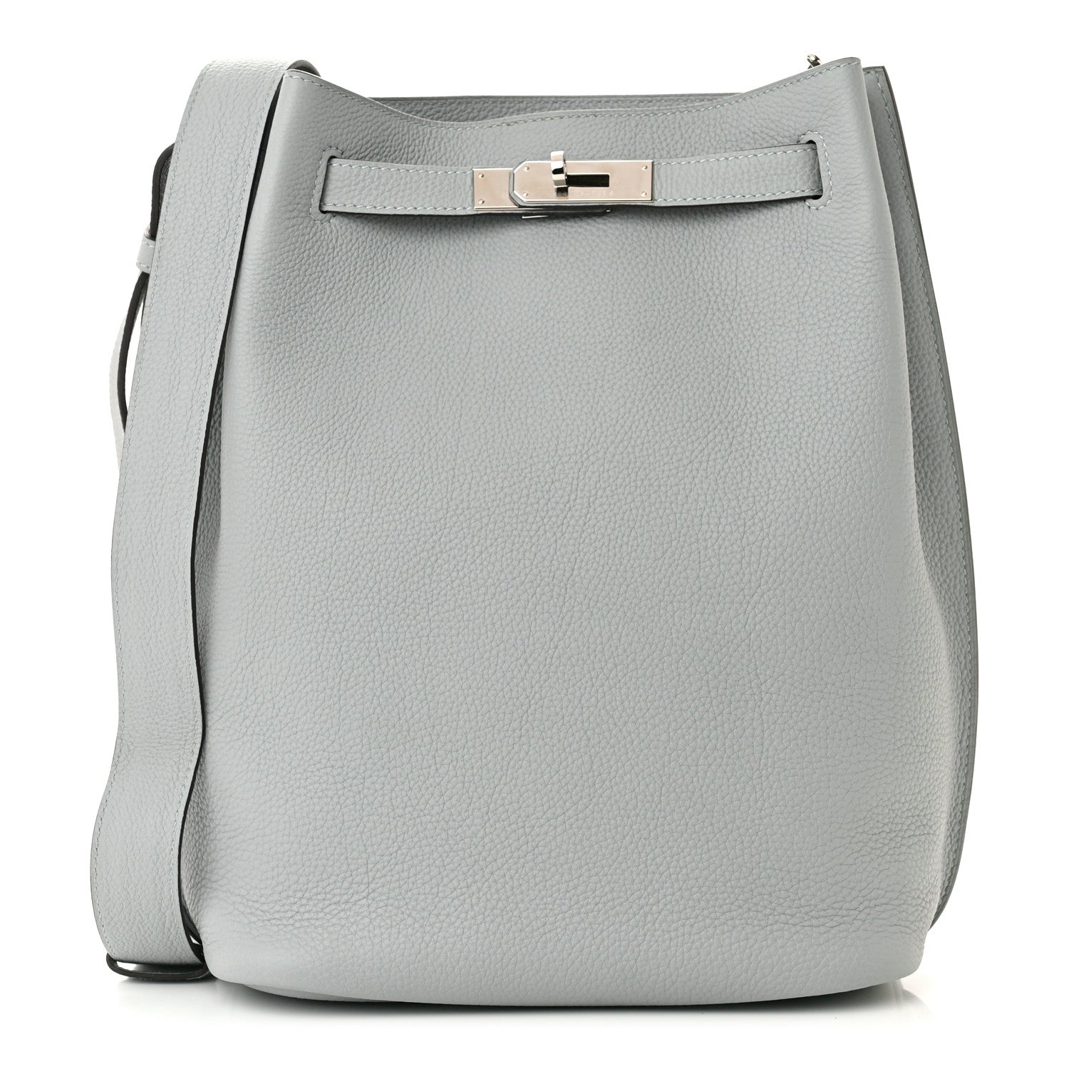 Hermes Togo So Kelly 22 Blue Glacier 1 of 10