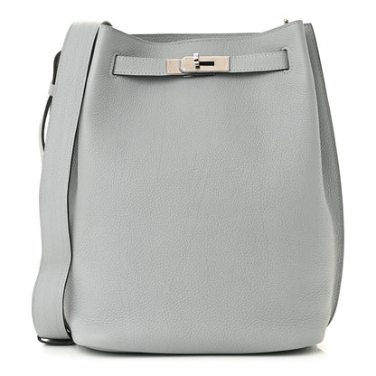 Hermes Togo So Kelly 22 Blue Glacier 1 of 10