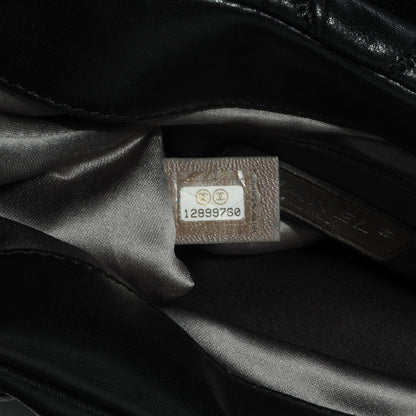 Chanel Lambskin Bubble Quilt Flap Bag Black 7 of 8
