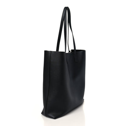 Saint Laurent Calfskin North-South Shopping Tote Black 4 of 10