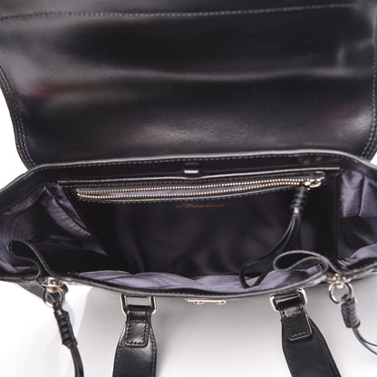 3.1 Phillip Lim 3.1 Smooth Calfskin Specchio Medium Pashli Satchel Black Silver 7 of 16