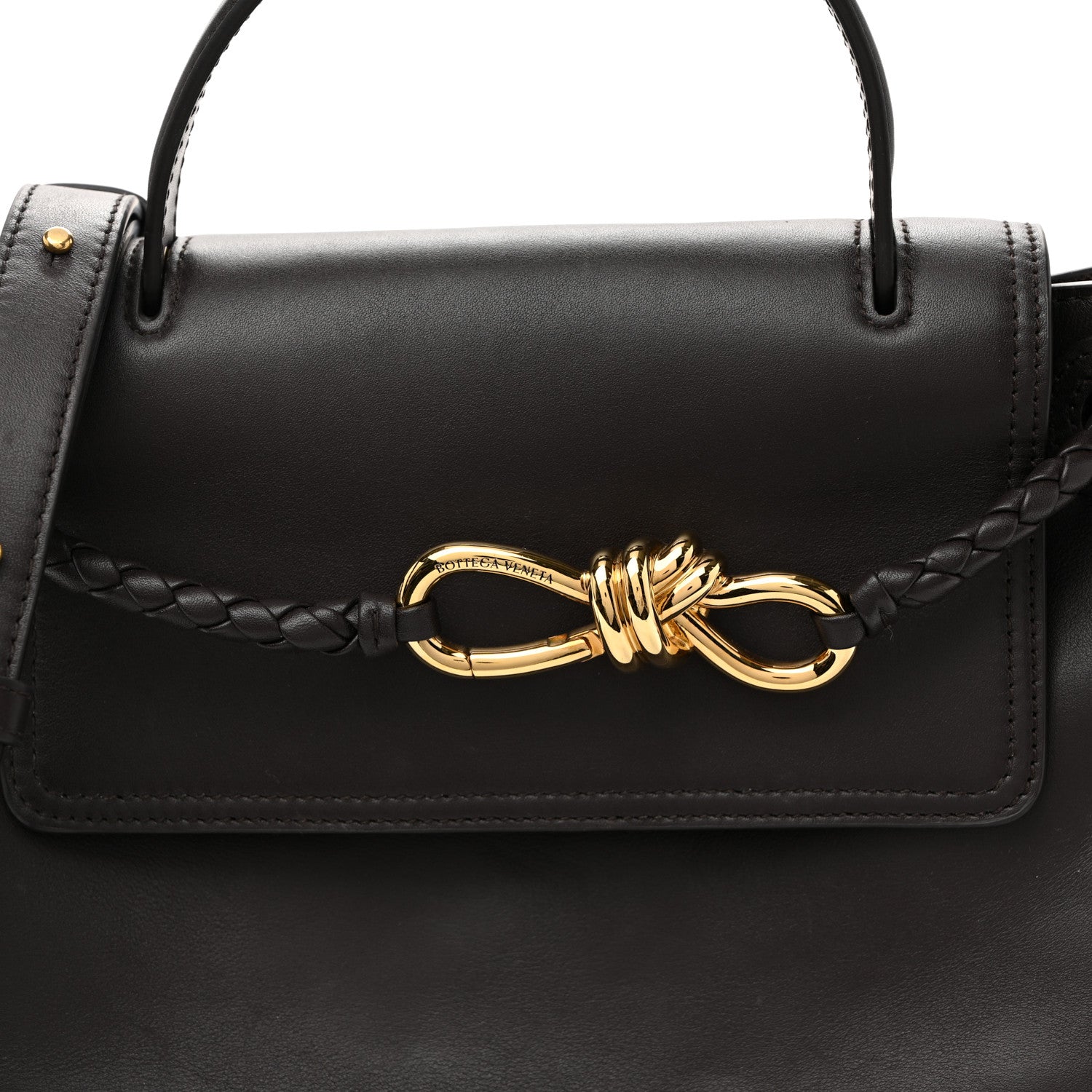 Bottega Veneta Silky Calfskin Small Ciao Ciao Fondant 9 of 11