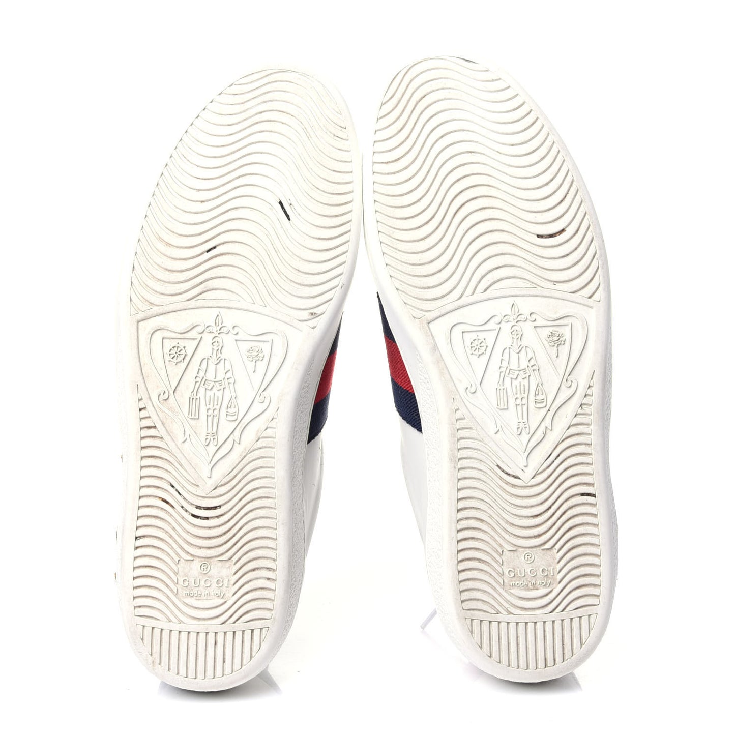Calfskin Nappa Web LOVED Embroidered Womens Ace Sneakers 38 White Red Flame Notte