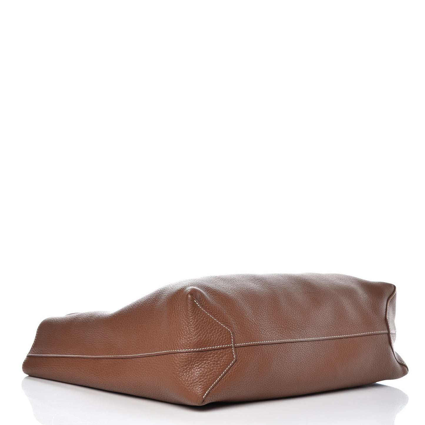 Taurillon Clemence Double Sens 36 Reversible Tote Marron Tosca