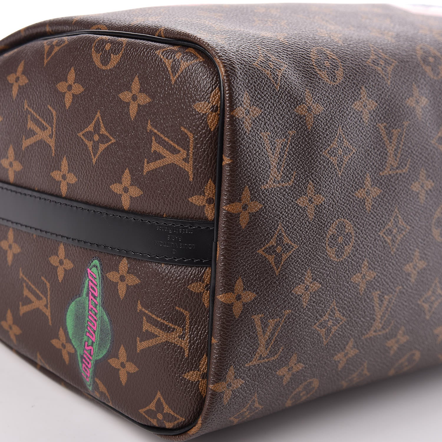 Louis Vuitton Monogram My World Tour Speedy Bandouliere 30 Black 9 of 11