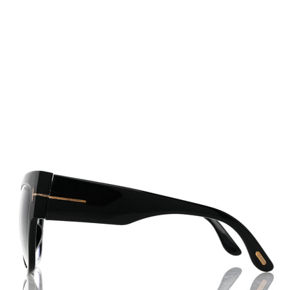 Tom Ford Acetate Anoushka Cat Eye Sunglasses TF371 Black 3 of 9