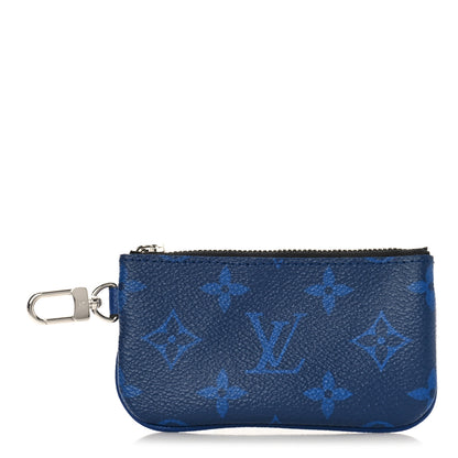Louis Vuitton Taigarama Trio Messenger Key Pouch Cobalt 1 of 10