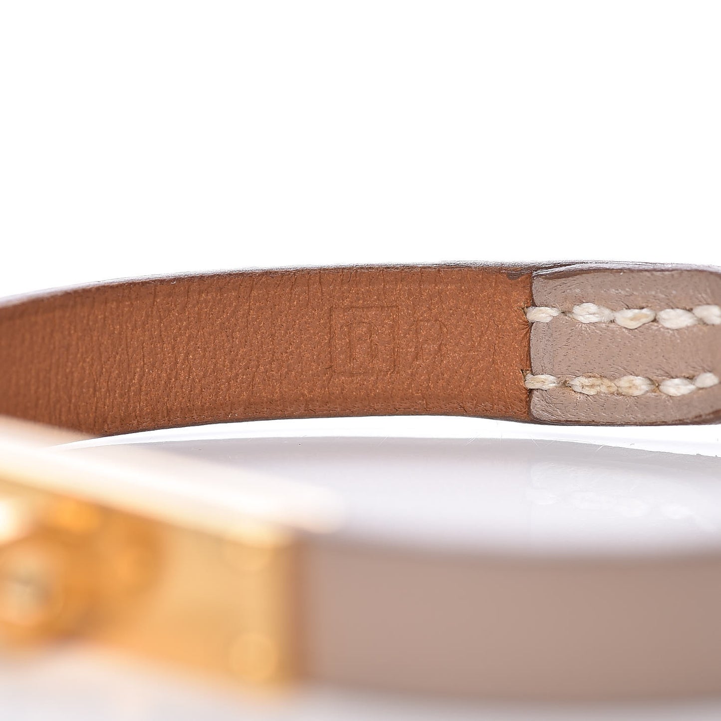 Tadelakt Micro Kelly Bracelet M Argile