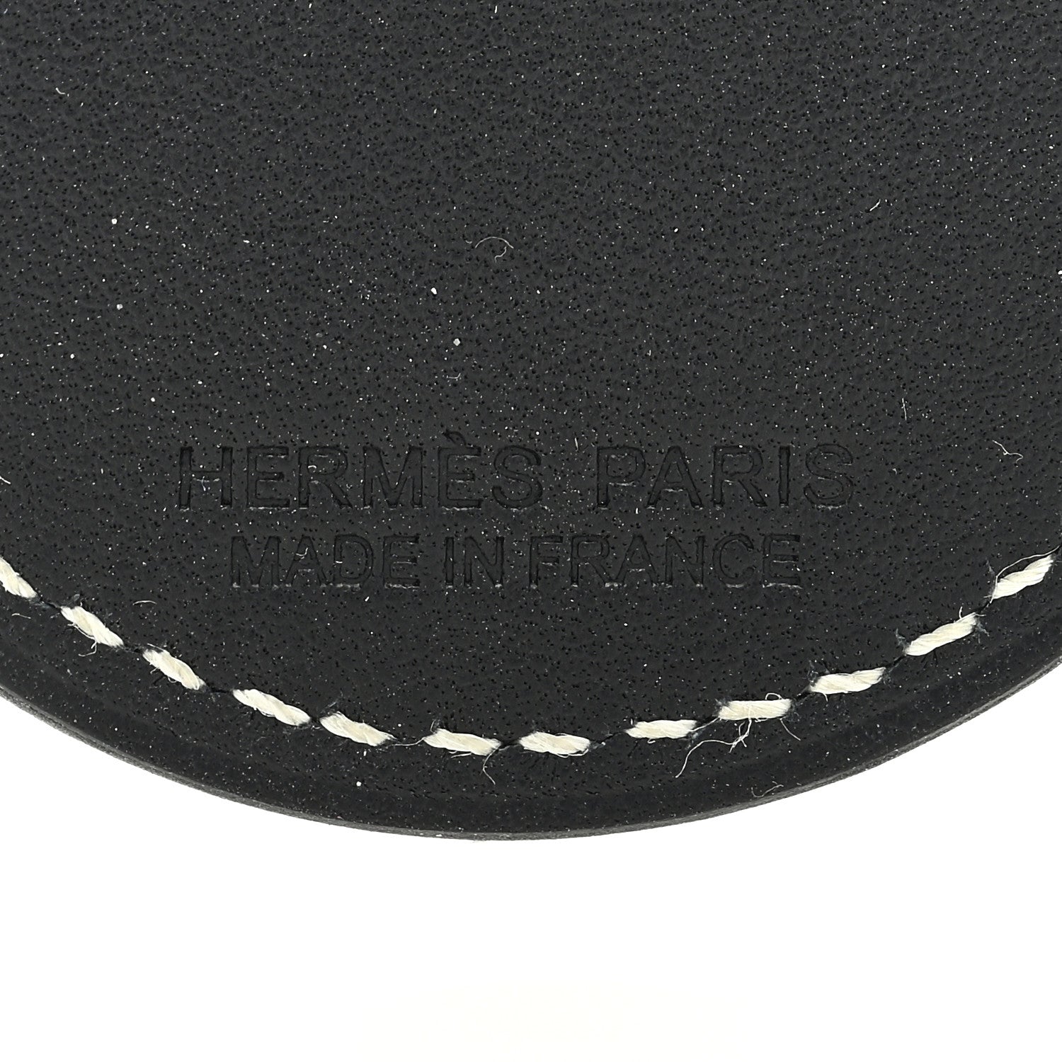 Hermes Swift AirTag Bag Charm Black Beton 3 of 3