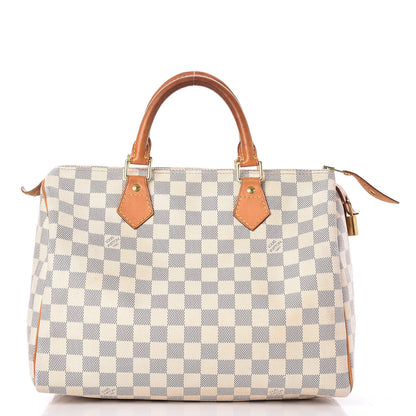 Louis Vuitton Damier Azur Speedy 30 1 of 8