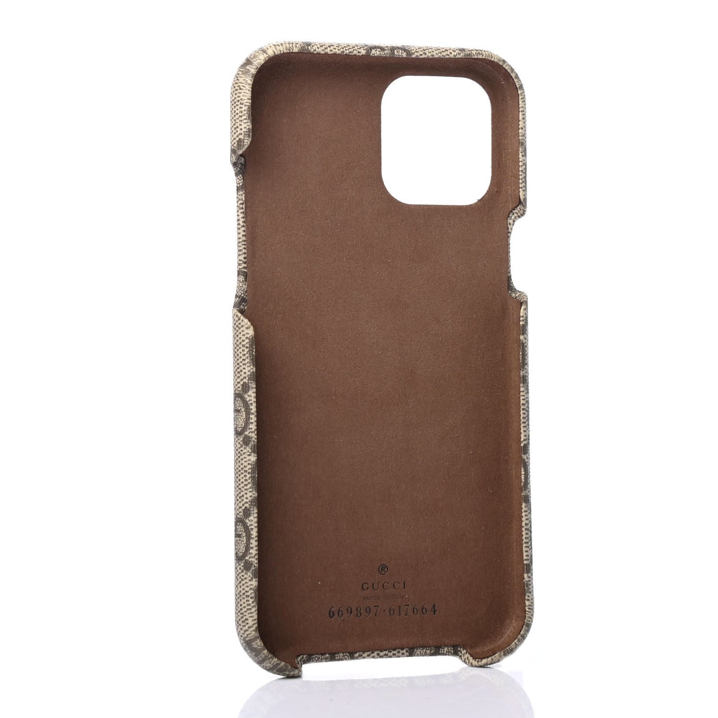 GG Supreme Monogram Marmont iPhone 12/12 Pro Max Case Dusty Rose