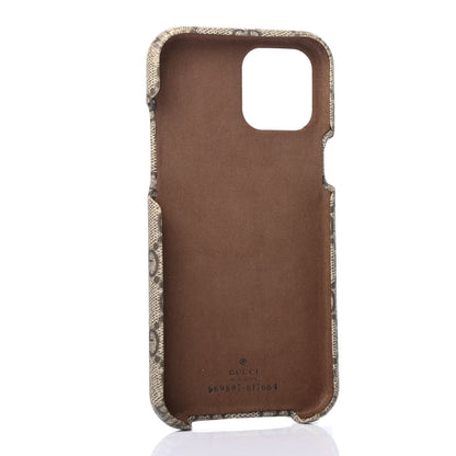 Gucci GG Supreme Monogram Marmont iPhone 12/12 Pro Max Case Dusty Rose 2 of 4