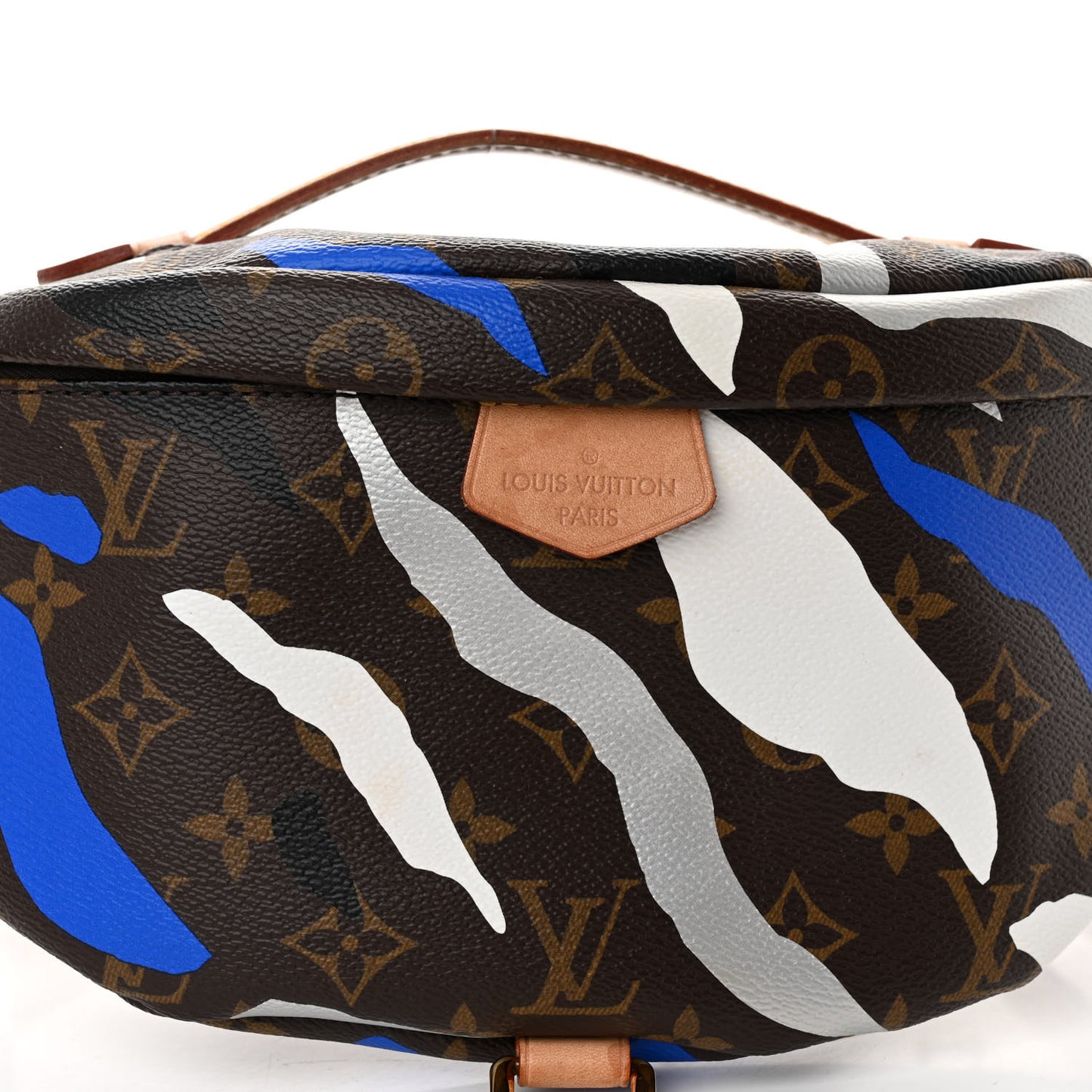 x LoL Monogram Bumbag Blue Silver