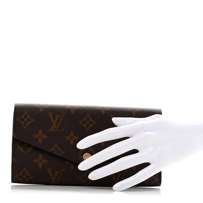 Louis Vuitton Monogram Sarah Wallet NM Fuchsia 2 of 11