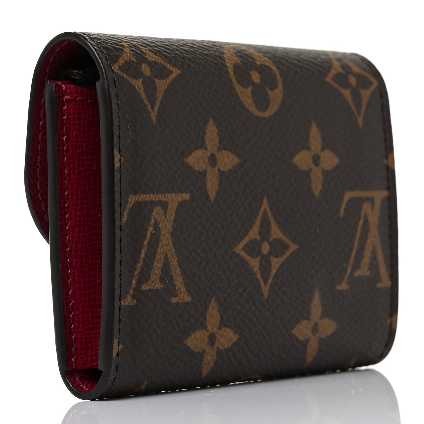 Monogram Rosalie Coin Purse Fuchsia