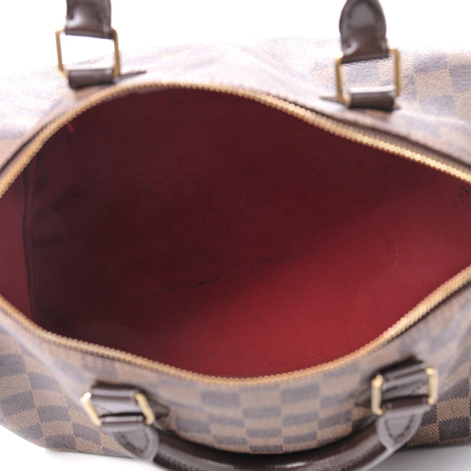 Louis Vuitton Damier Ebene Speedy 30 5 of 9
