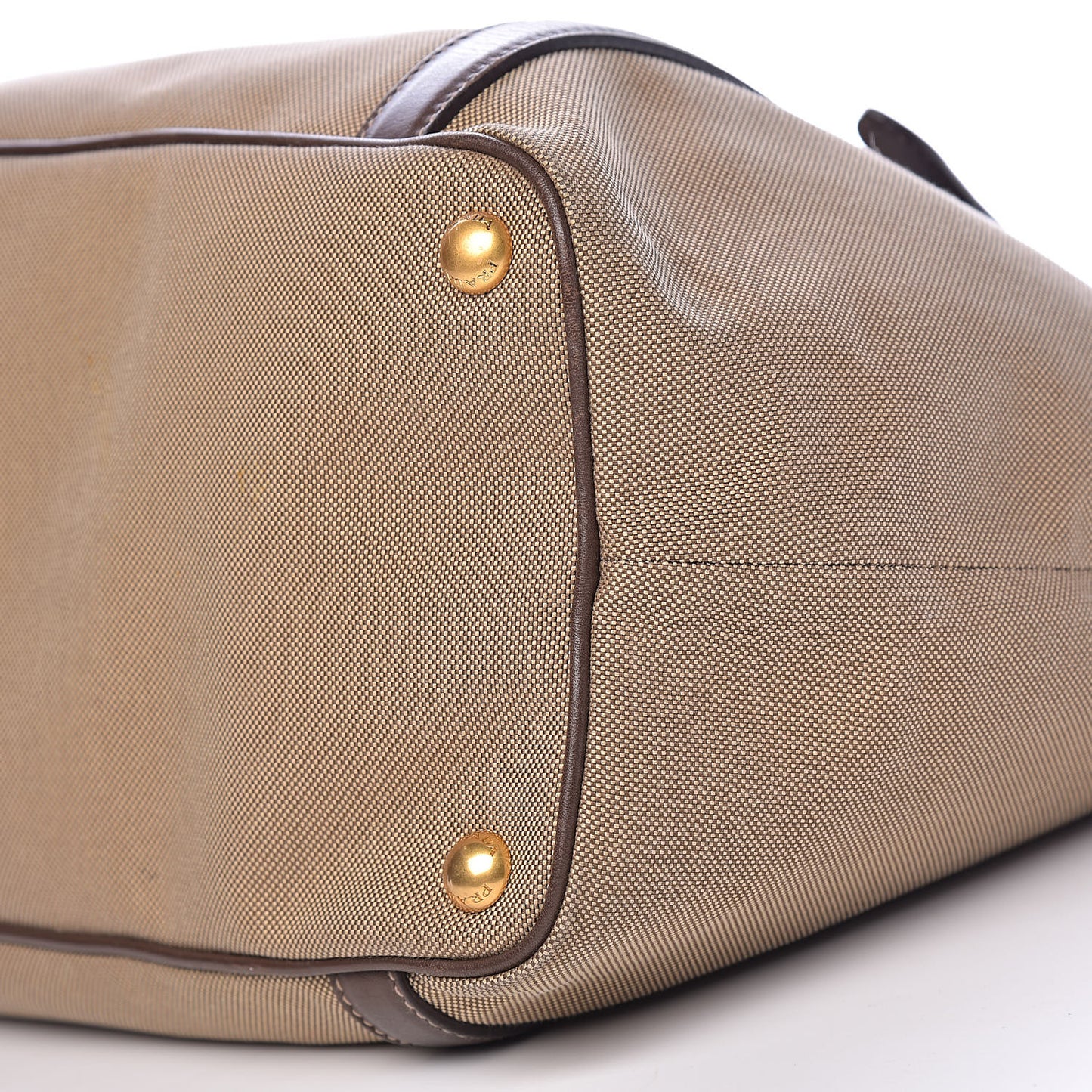 Jacquard Logo Tote Corda Bruciato